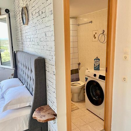 “Shiny” Sea View Apartment At Istron Agios Nikolaos Exteriör bild